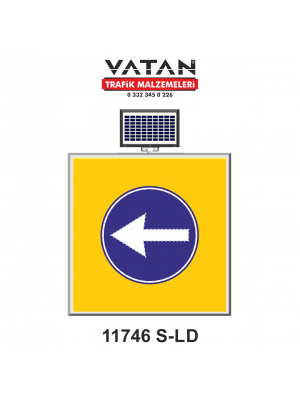 SOLAR LED'Lİ GÜNEŞ ENERJİLİ LEVHA