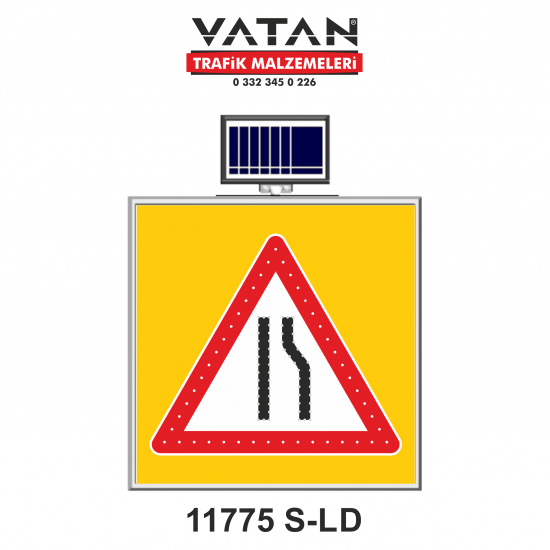 SOLAR LED'Lİ GÜNEŞ ENERJİLİ LEVHA