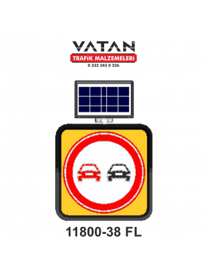 SOLAR LED'Lİ GÜNEŞ ENERJİLİ LEVHA