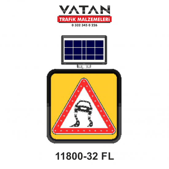 SOLAR LED'Lİ GÜNEŞ ENERJİLİ LEVHA