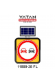 SOLAR LED'Lİ GÜNEŞ ENERJİLİ LEVHA
