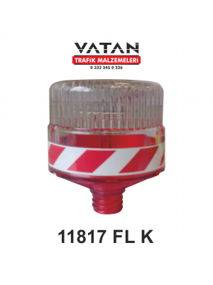 SOLAR FLAŞÖRLÜ LED'Lİ LAMBA 11817 FL K