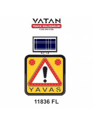 SOLAR LED'Lİ GÜNEŞ ENERJİLİ LEVHA