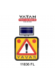 SOLAR LED'Lİ GÜNEŞ ENERJİLİ LEVHA