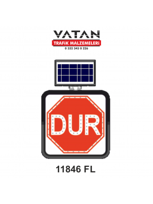 SOLAR LED'Lİ GÜNEŞ ENERJİLİ LEVHA