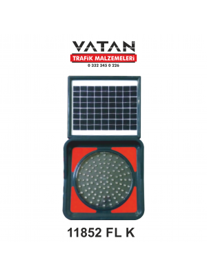 SOLAR LED'Lİ FLAŞÖR LAMBA 11852 FL K