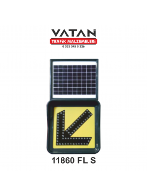 SOLAR LED'Lİ FLAŞÖR LAMBA 11860 FL S