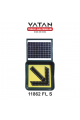 SOLAR LED'Lİ FLAŞÖR LAMBA 11862 FL S