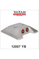 METAL KEDİ GÖZLÜ YOL BUTONU 12007 YB