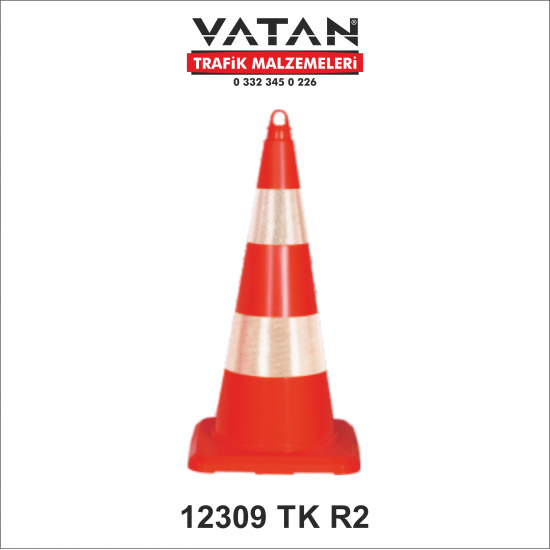 PVC TRAFİK KONİSİ 75 CM
