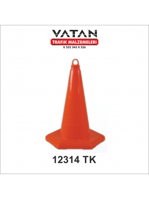 PVC TRAFİK KONİSİ 50 CM