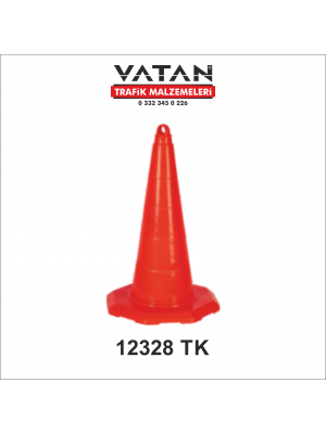 PVC TRAFİK KONİSİ 52 CM