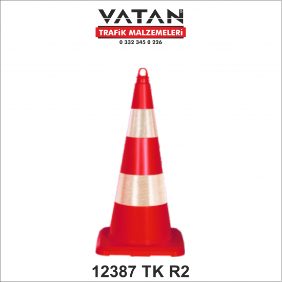 TPE TRAFİK KONİSİ 75 CM