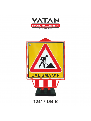 KATLANIR UYARI LEVHASI 12417 DB R