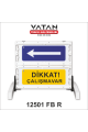 KATLANIR UYARI LEVHALI BARİYER 12501 FB R