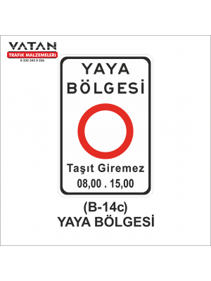 B-14c YAYA BÖLGESİ