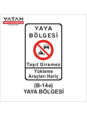 B-14d YAYA BÖLGESİ