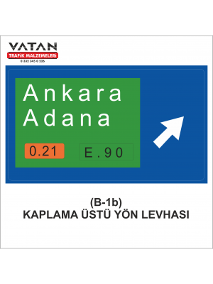 B-1b KAPLAMA ÜSTÜ YÖN LEVHALARI