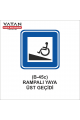 B-45c RAMPALI YAYA ÜST GEÇİDİ