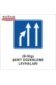 B-50g ŞERİT DÜZENLEME LEVHALARI