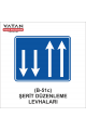 B-51c ŞERİT DÜZENLEME LEVHALARI