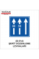 B-51d ŞERİT DÜZENLEME LEVHALARI