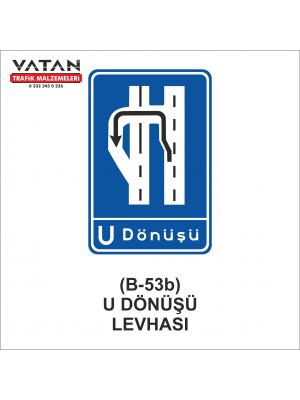 B-53b U DÖNÜŞÜ LEVHALARI