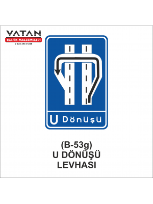 B-53g U DÖNÜŞÜ LEVHALARI