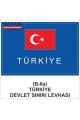 B-8a TÜRKİYE DEVLET SINIRI LEVHASI