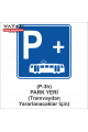 P-3h PARK YERİ LEVHASI