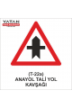 T-22a ANAYOL-TALİ YOL KAVŞAĞI