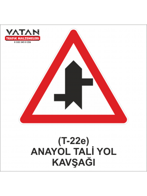 T-22e ANAYOL-TALİ YOL KAVŞAĞI