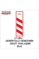 T-28b DEMİRYOLU GEÇİDİ YAKLAŞIM LEVHALARI (Sol)