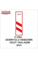 T-29b DEMİRYOLU GEÇİDİ YAKLAŞIM LEVHALARI (Sol)
