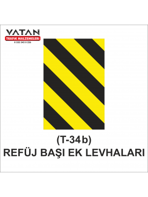 T-34b REFÜJ BAŞI EK LEVHASI (Sol)