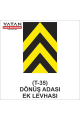 T-35 DÖNÜŞ ADASI EK LEVHASI
