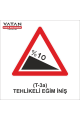 T-3a TEHLİKELİ EĞİM (İniş)