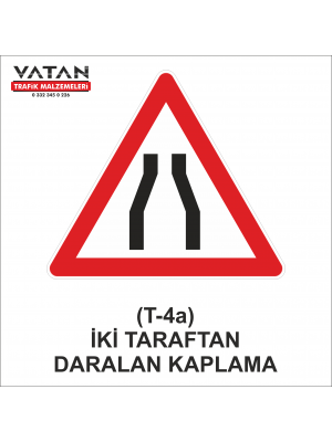 T-4a HER İKİ TARAFTAN DARALAN KAPLAMA