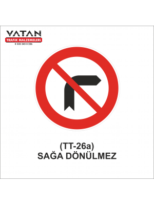 TT-26a SAĞA DÖNÜLMEZ