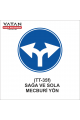 TT-35f SAĞA VE SOLA MECBURİ YÖN