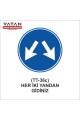 TT-36c HER İKİ YANDAN GİDİNİZ