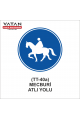 TT-40a MECBURİ ATLI YOLU