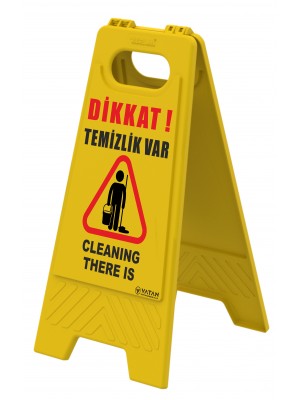 TEMİZLİK VAR LEVHASI