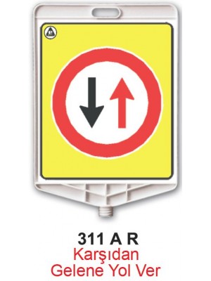 Dikdörtgen Uyarı Levhası 311 AR