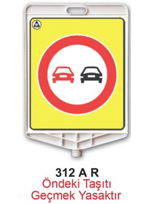 Dikdörtgen Uyarı Levhası 312 AR