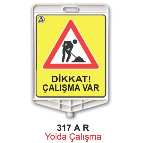 Dikdörtgen Uyarı Levhası 317 AR