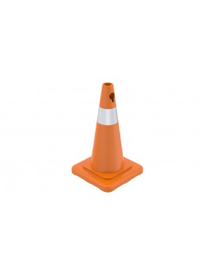 50 cm PVC Trafik Konisi (Tek reflektifli) - Dörtgen 1