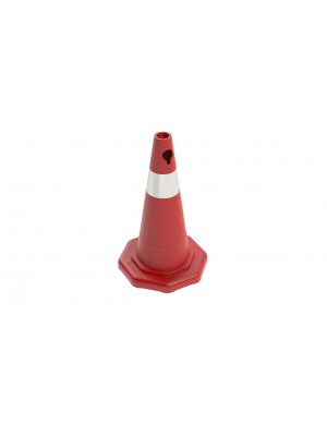 50 cm PPC Trafik Konisi (Tek reflektifli) - Sekizgen