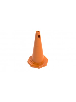 50 cm PVC Trafik Konisi (Reflektifsiz) - Sekizgen