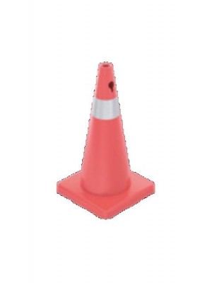 73 cm PVC Trafik Konisi (Tek reflektifli) - Dörtgen